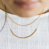 Beaded Snake Necklace