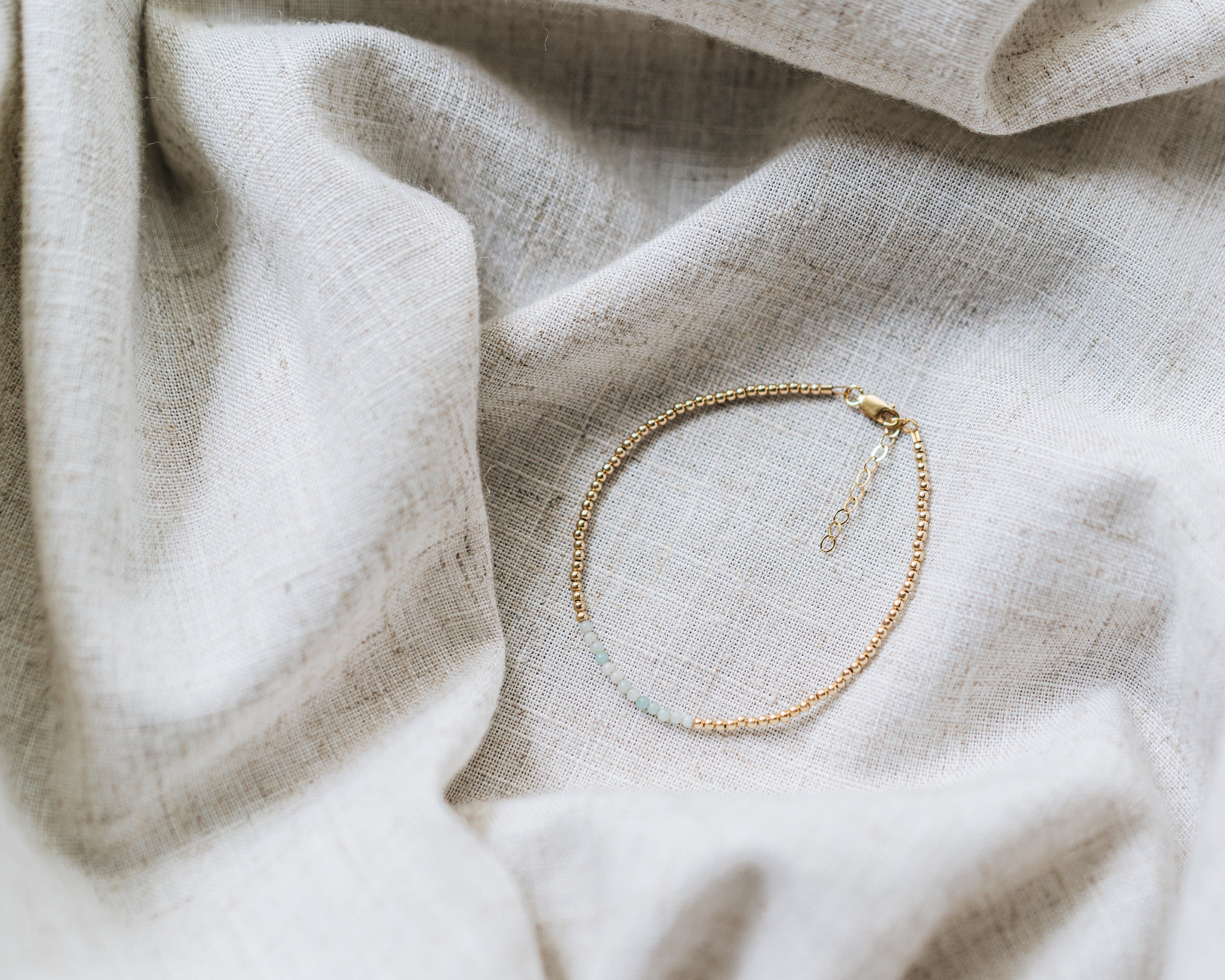 Delicate Gemstone Bracelet