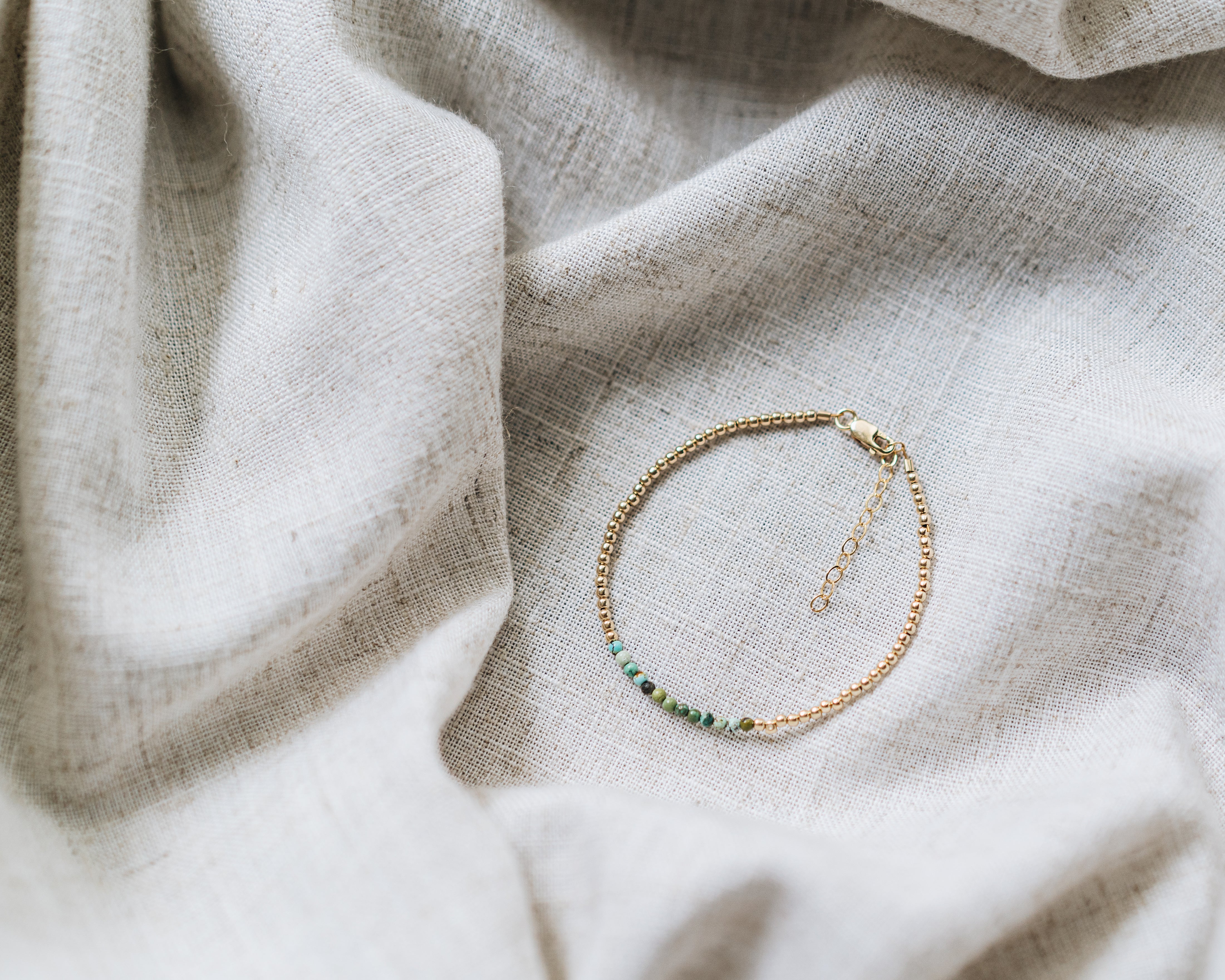 Delicate Gemstone Bracelet