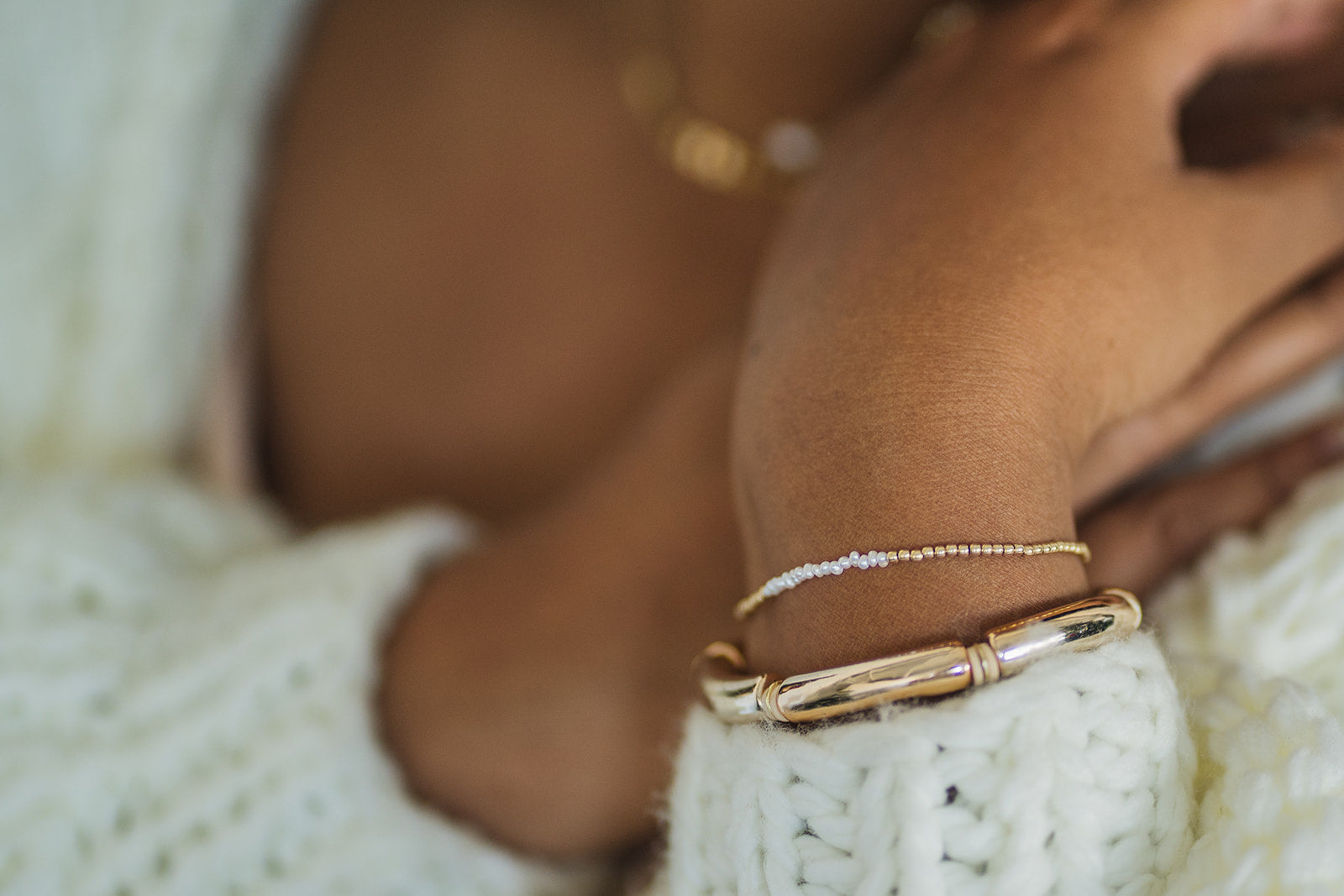 Delicate Gemstone Bracelet