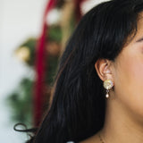 Garland Pearl Drop Earrings