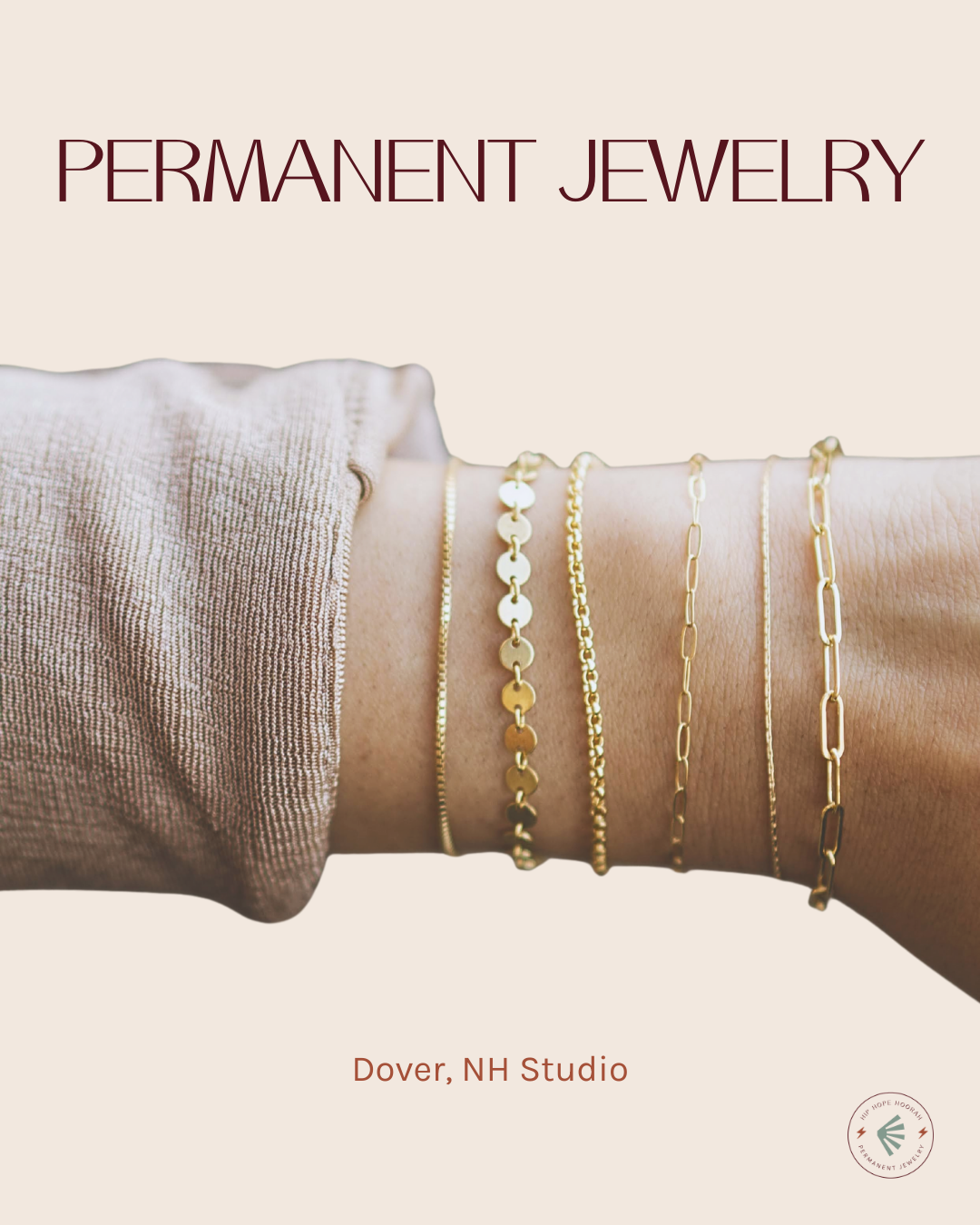 Forever Jewelry Appointment: Dover, NH