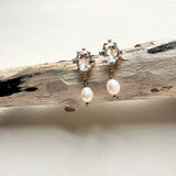 Crystal Square Earrings