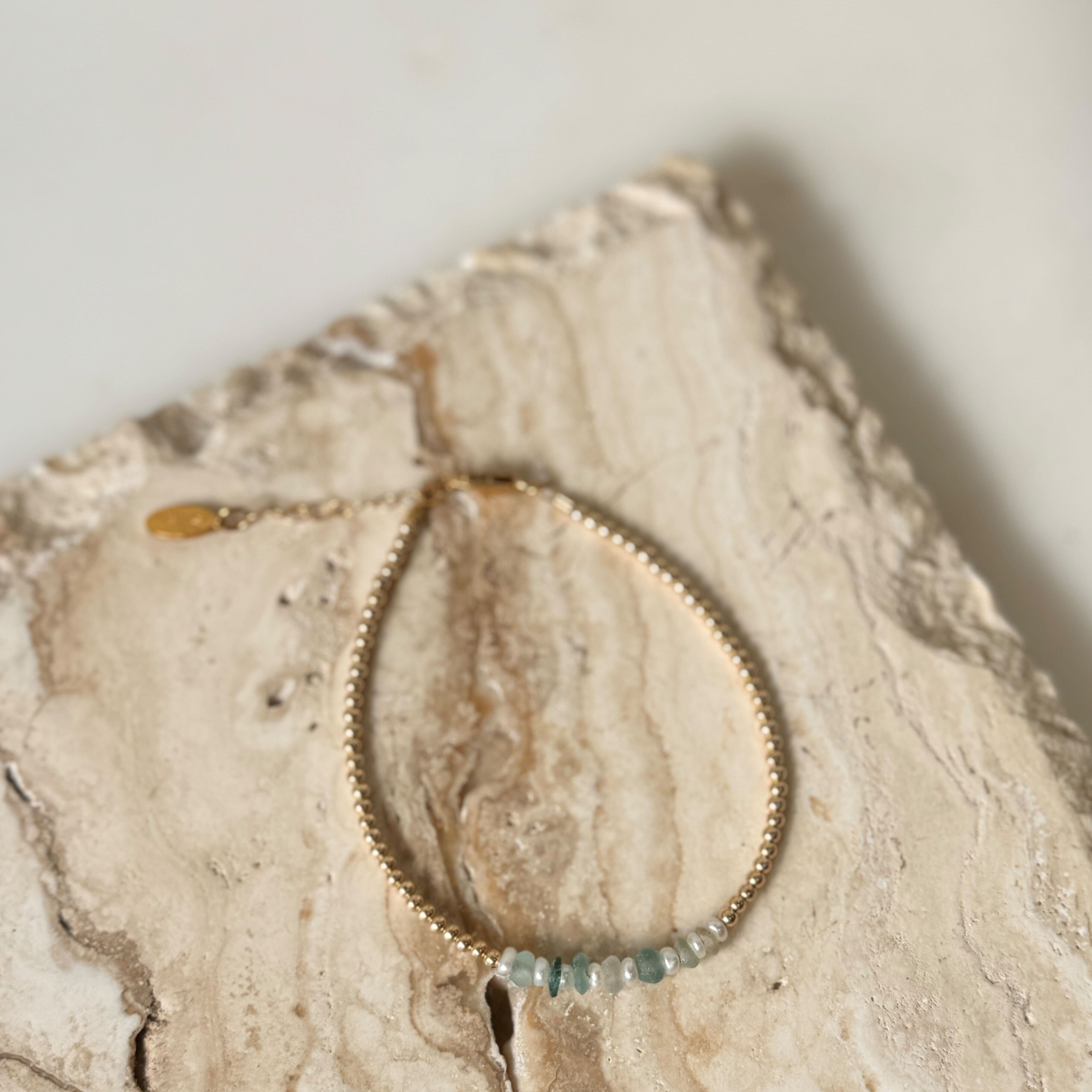 Delicate Gemstone Bracelet
