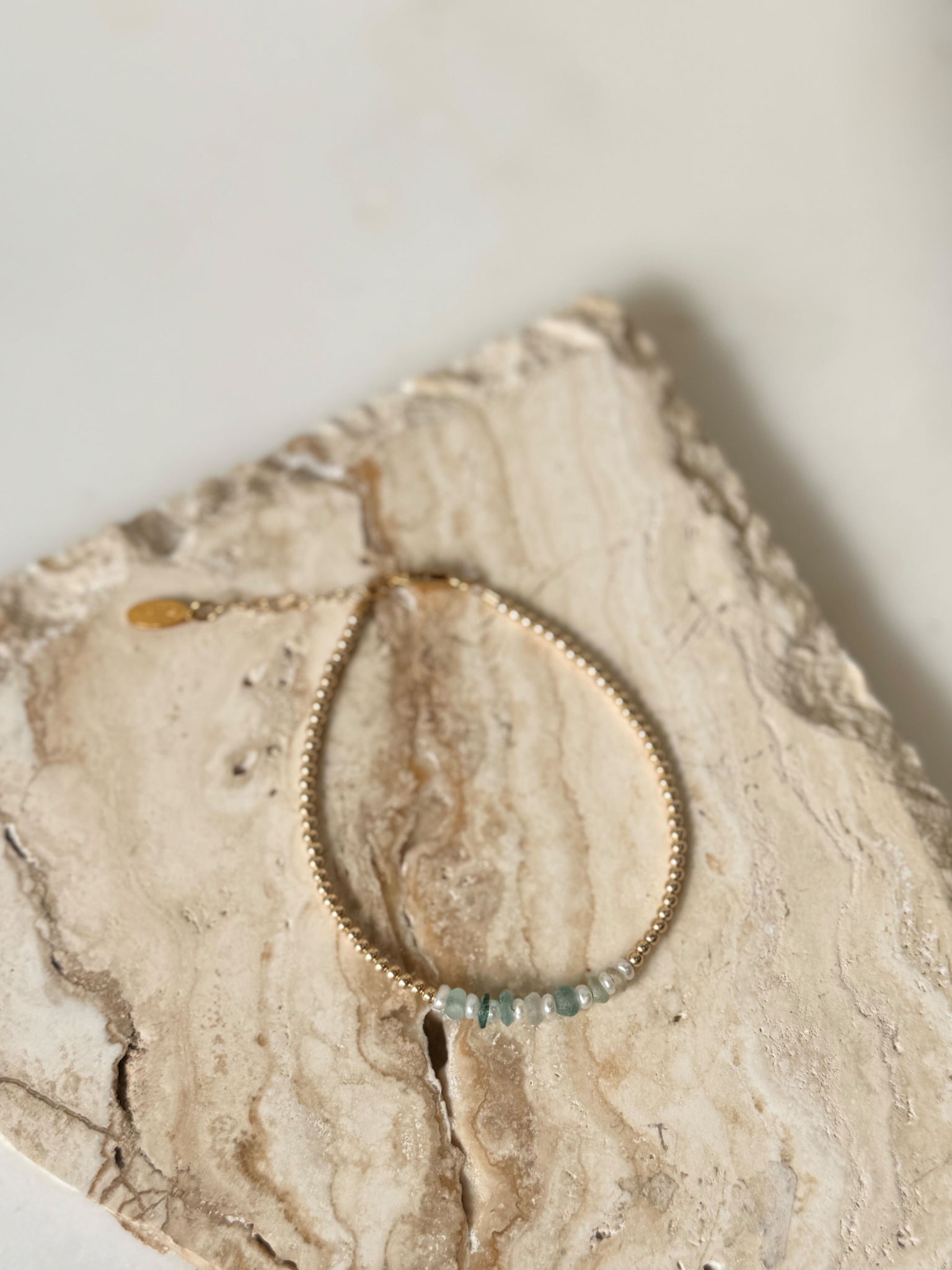 Delicate Gemstone Bracelet