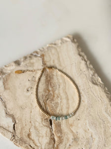 Delicate Gemstone Bracelet