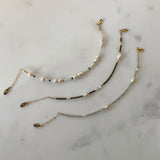 Delicate Pearl Gemstone Bracelet