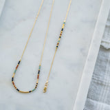 Beaded Snake Necklace