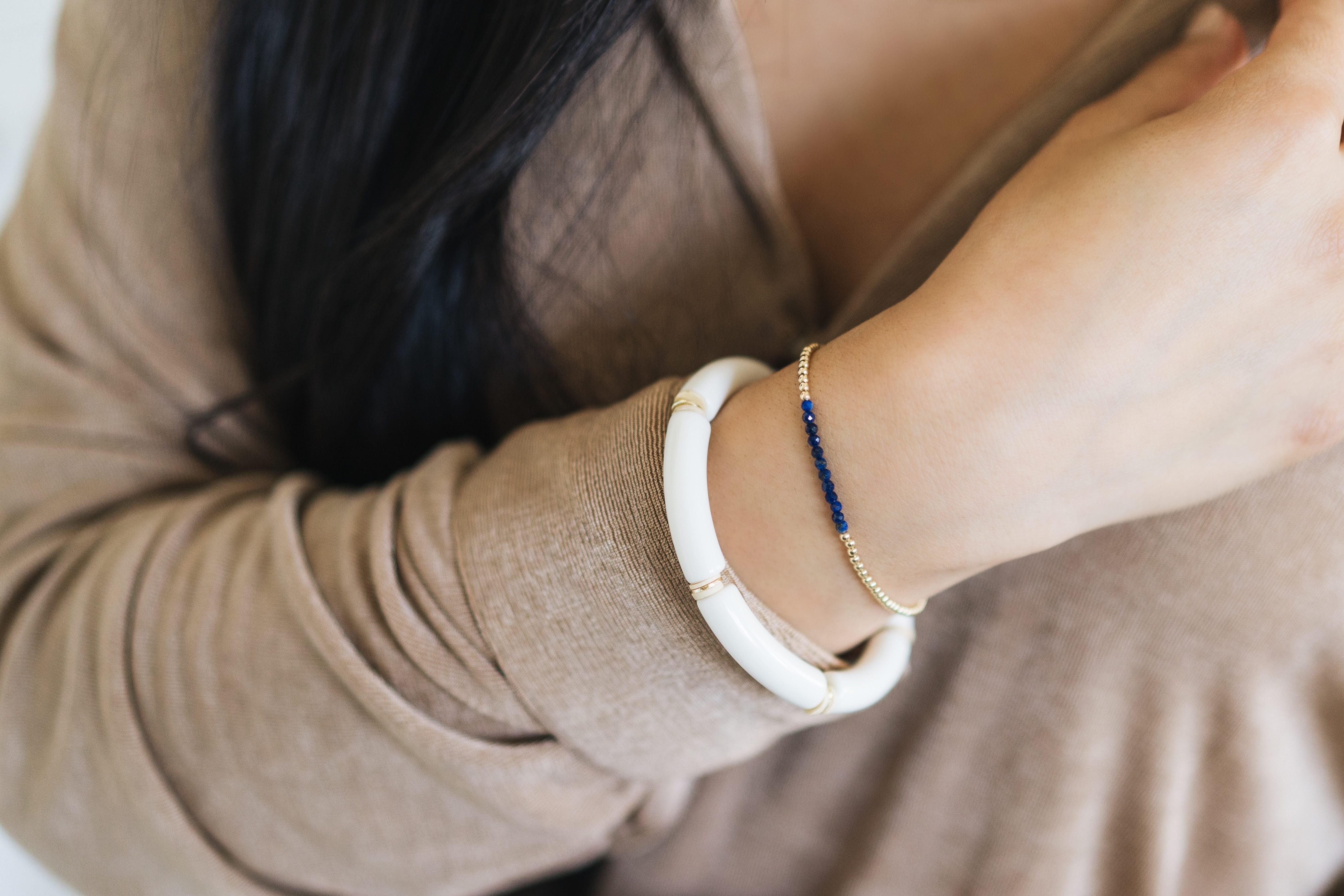 Delicate Gemstone Bracelet