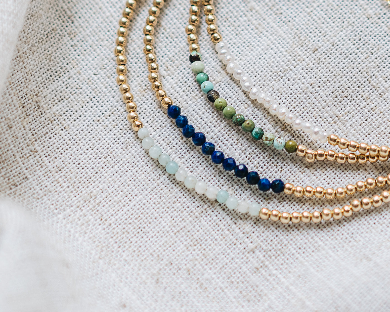 Delicate Gemstone Bracelet