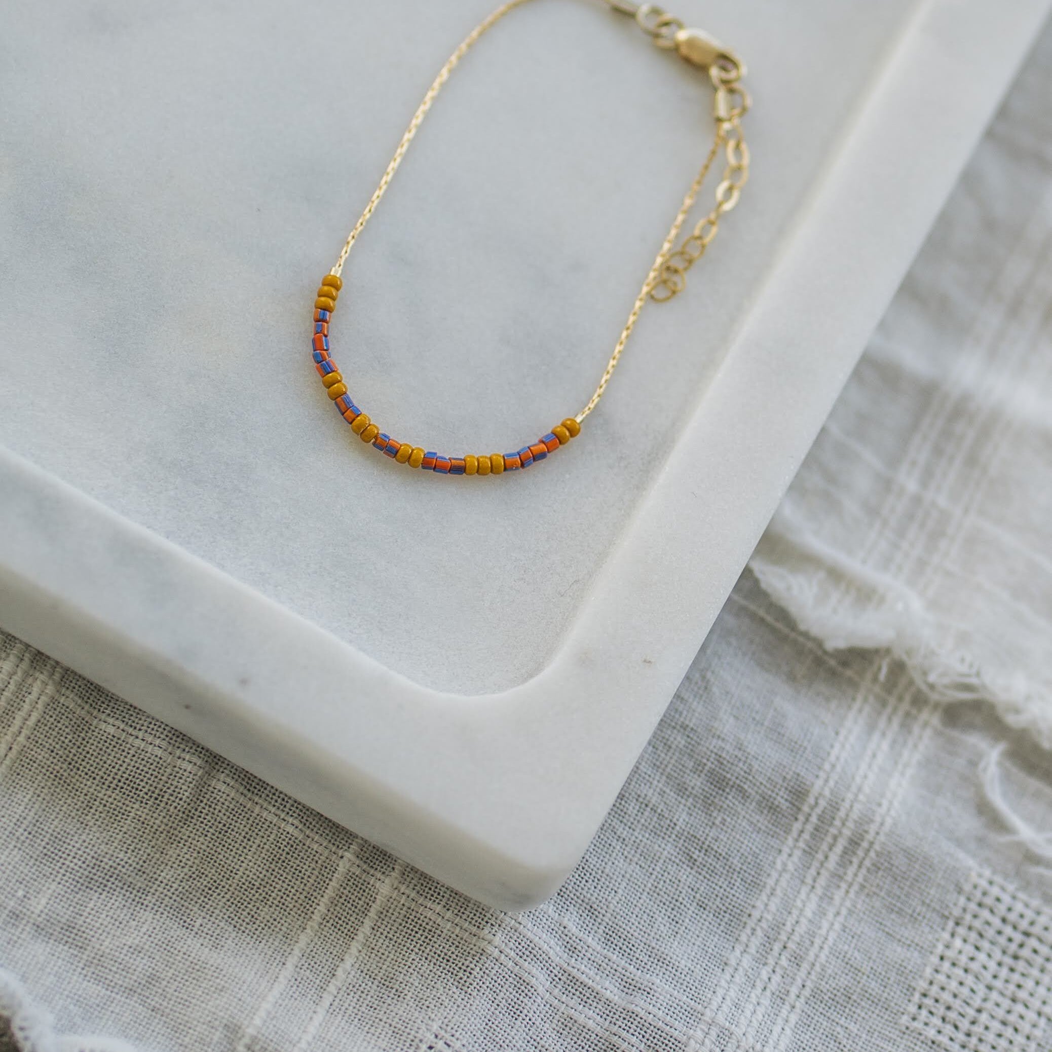 Beaded Snake Bracelet