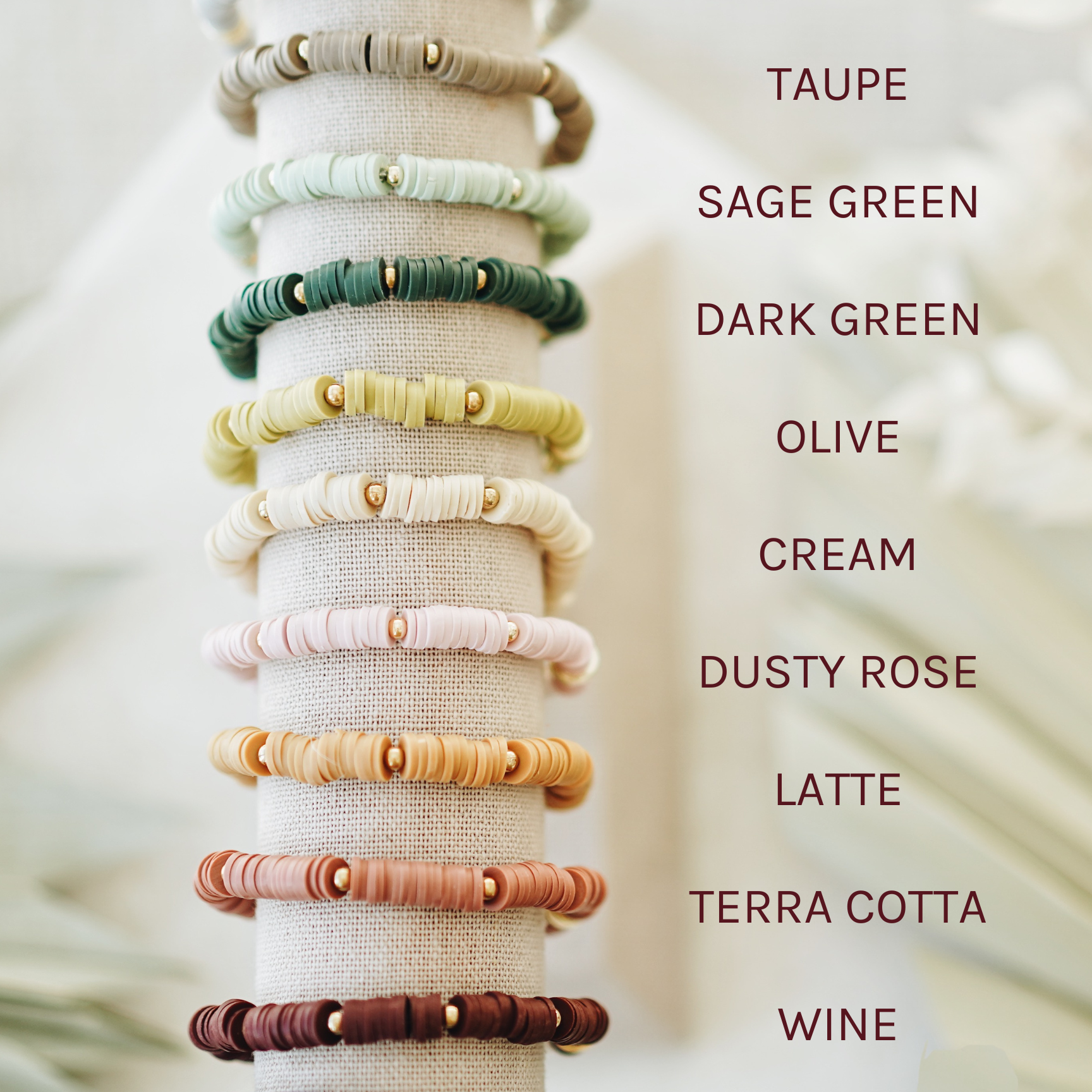 MAMA + MINI Heishi Bracelet Set