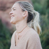 Hammered Plate Necklace