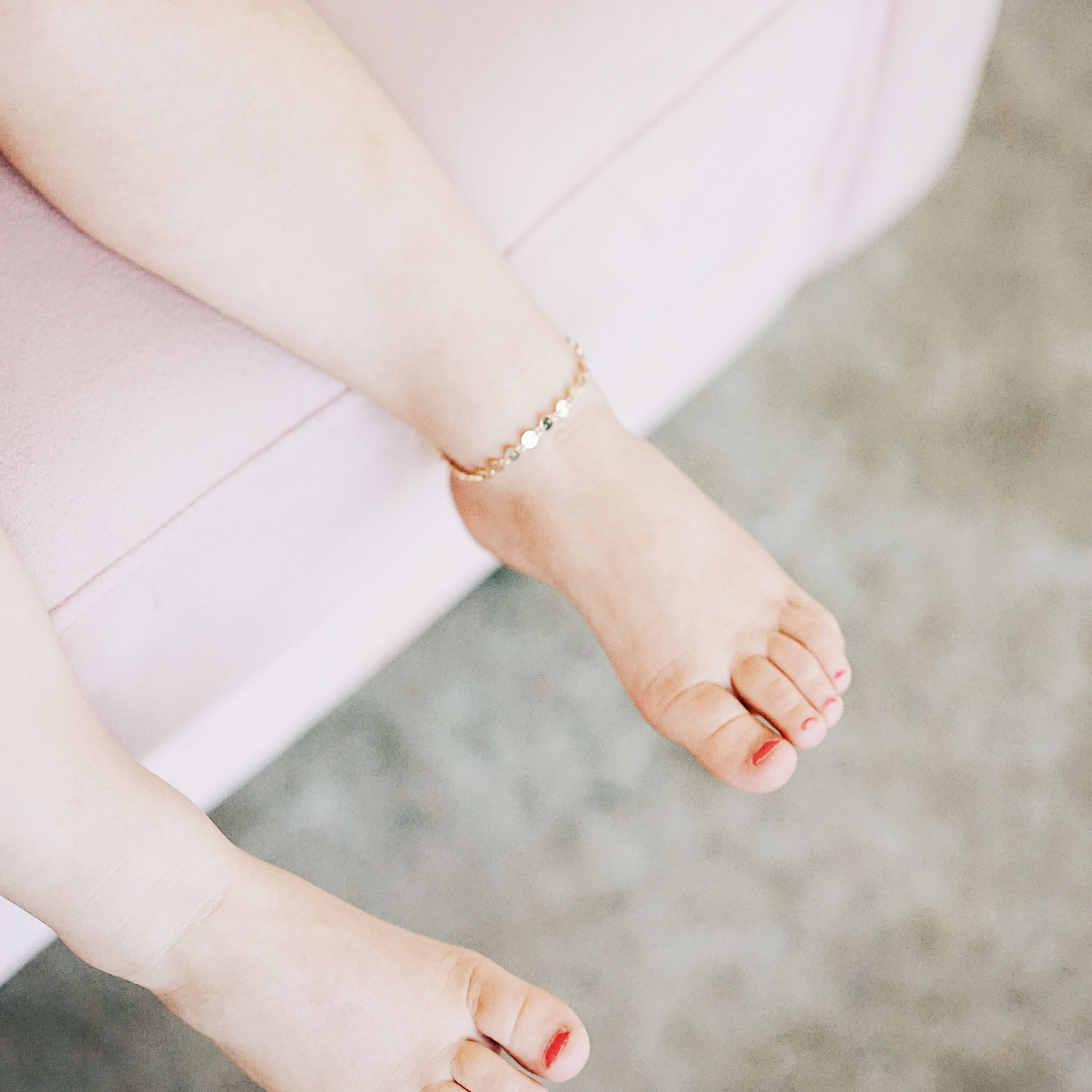 Paperclip Anklet