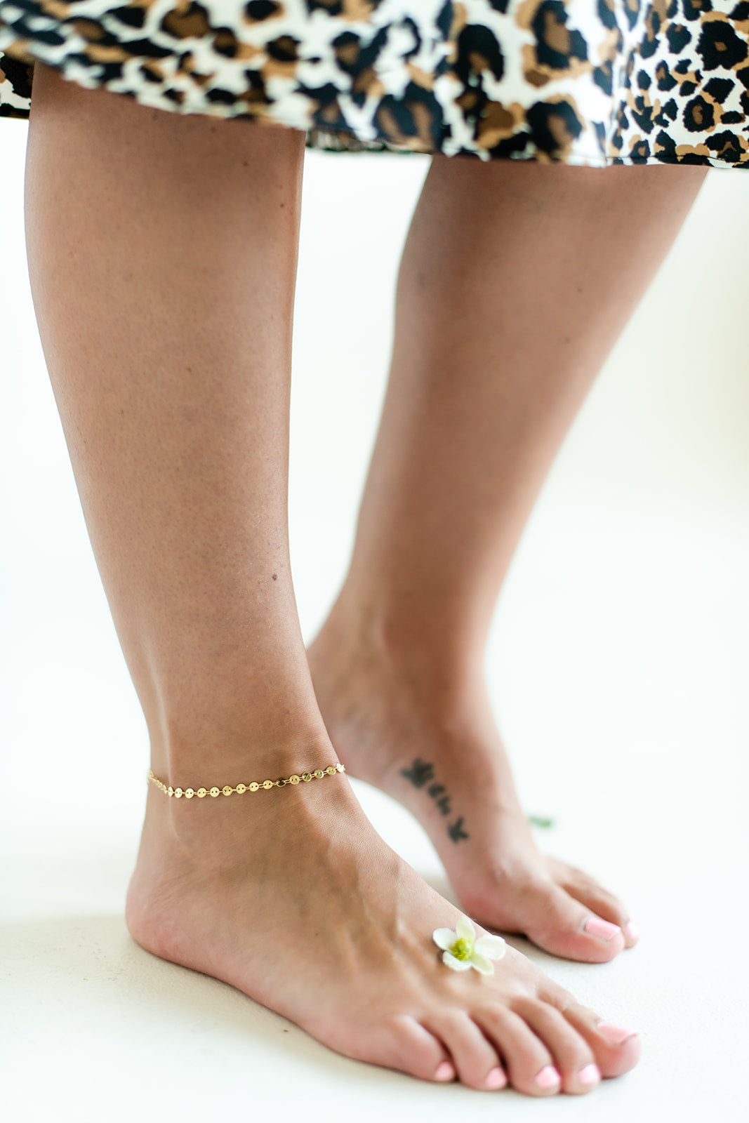 Herringbone Anklet