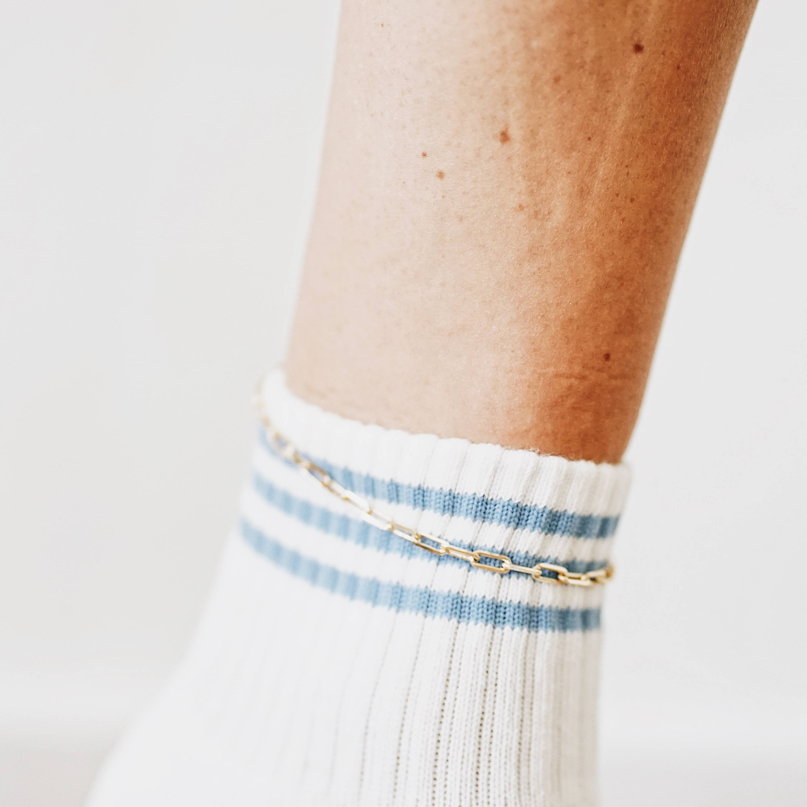 Paperclip Anklet