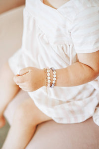 MAMA + MINI Heishi Bracelet Set