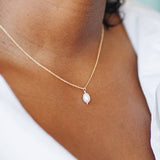 Drop Pearl Necklace